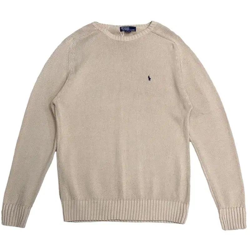 POLO 라운드넥 코튼 니트 L 2