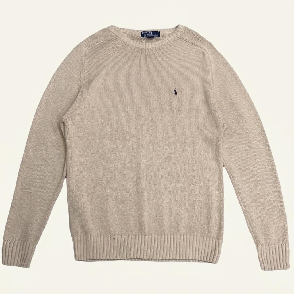 POLO 라운드넥 코튼 니트 L 1