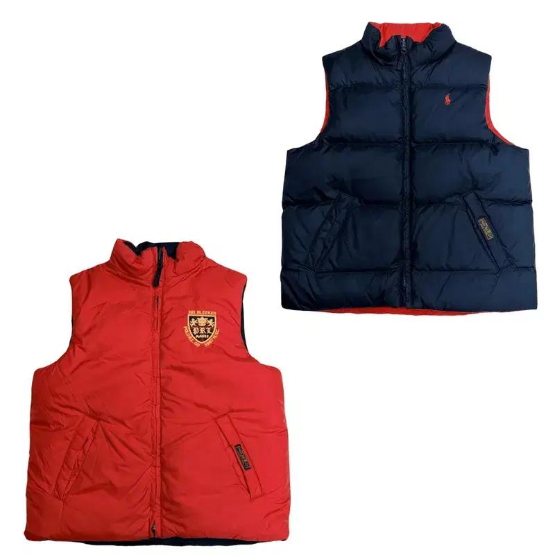 POLO 키즈 리버시블 패딩 조끼 6 2