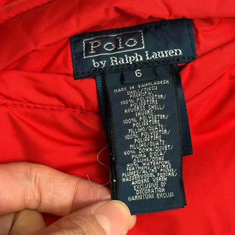 POLO 키즈 리버시블 패딩 조끼 6 6