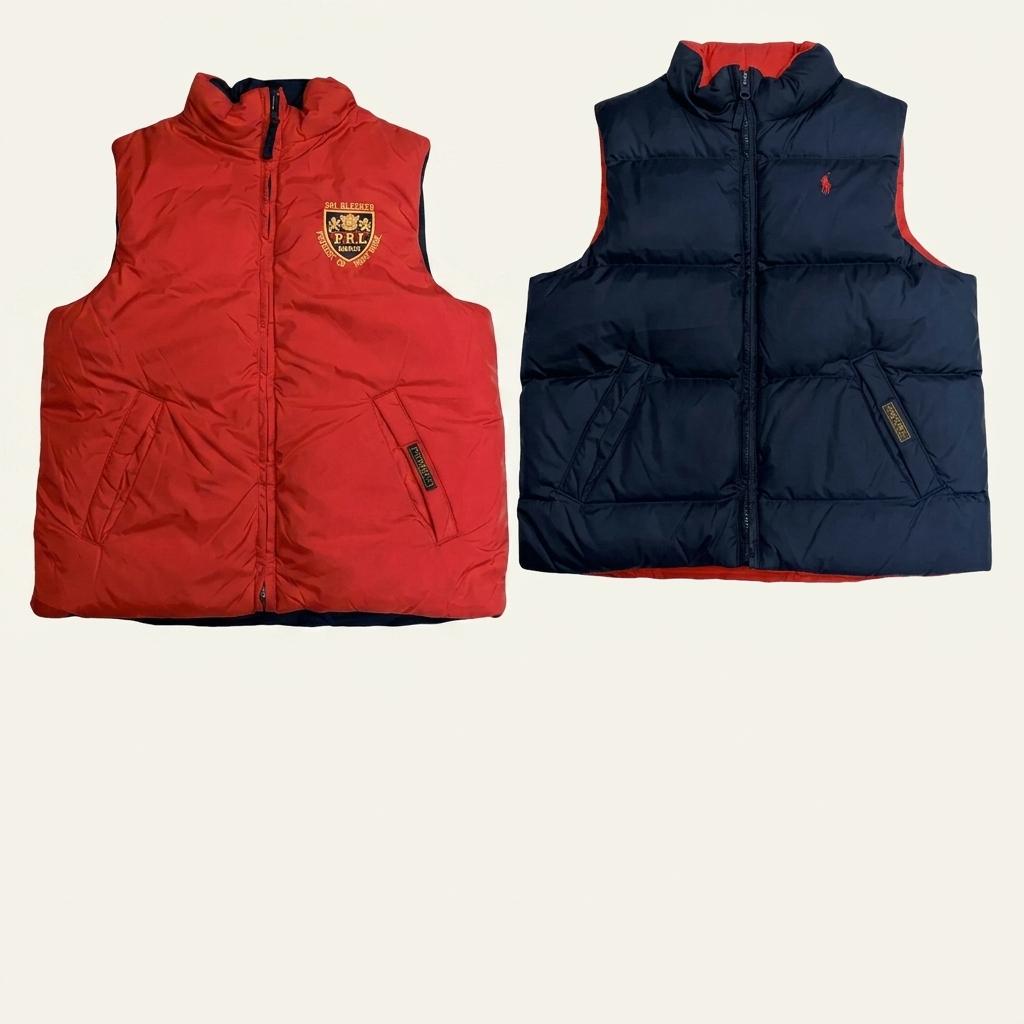POLO 키즈 리버시블 패딩 조끼 6 1
