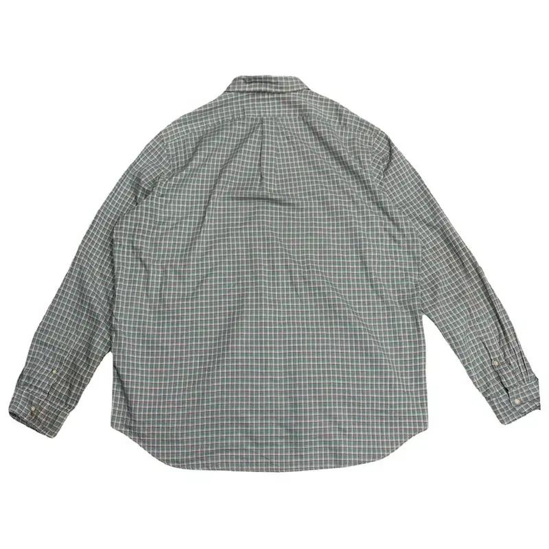 POLO 깅엄 체크 포플린 셔츠 XXL 7