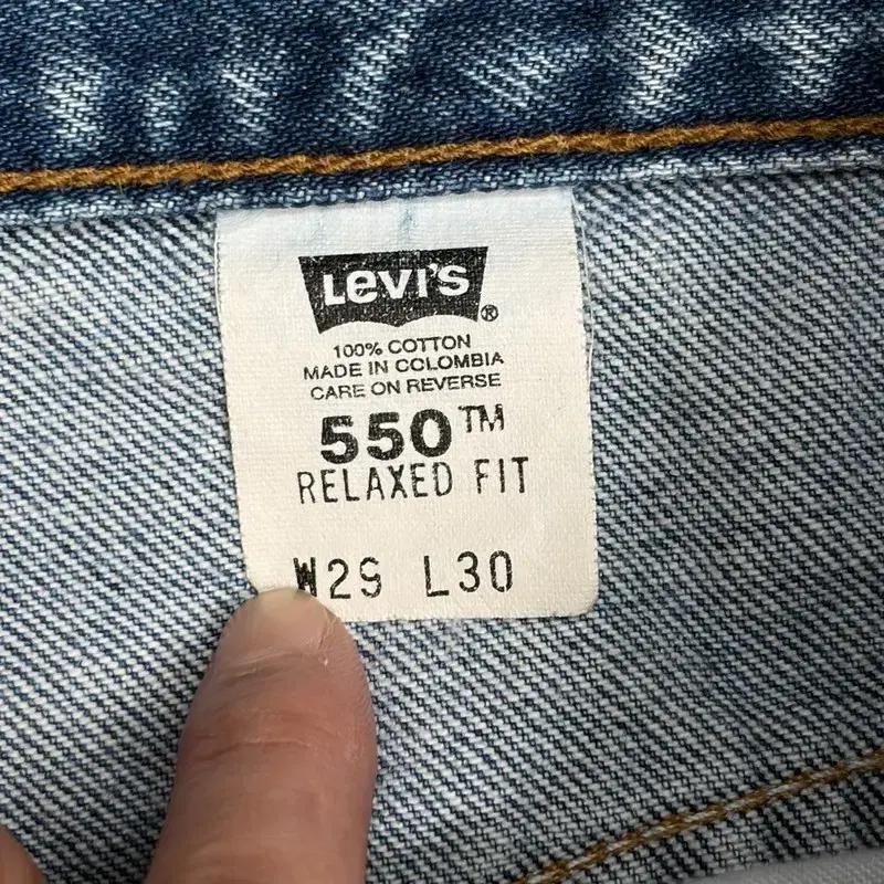 LEVI'S 550 테이퍼드 레그 데님진 29X30 5