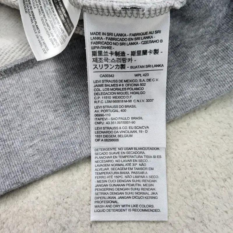 LEVI'S 배트윙 프린팅 후드티 Men M 8