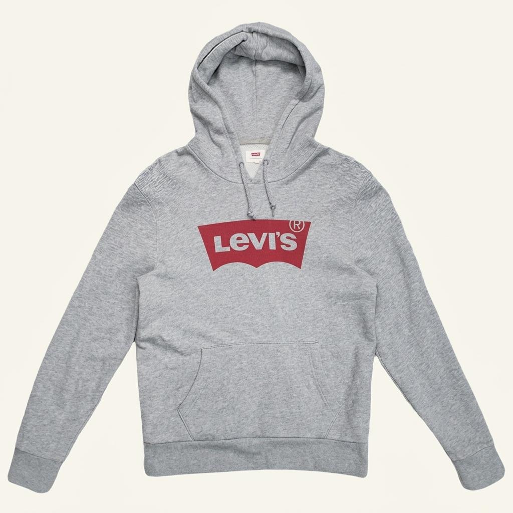 LEVI'S 배트윙 프린팅 후드티 Men M 1