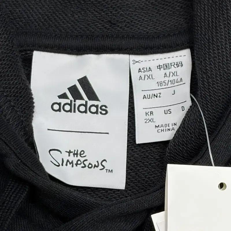 (새상품) ADIDAS X 더심슨패밀리 그래픽 후드티 2XL 5