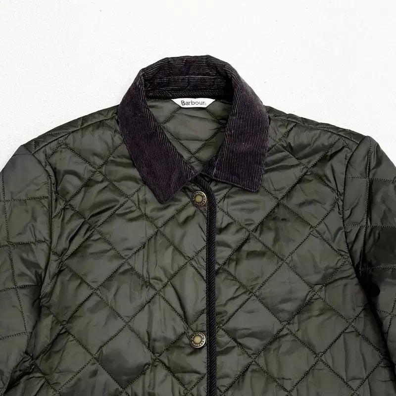 BARBOUR 보더 퀼팅 롱 자켓 36 4