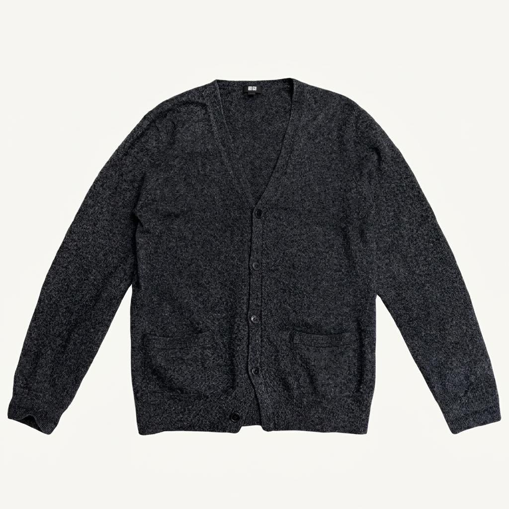 UNIQLO 캐시미어 100% 브이넥 가디건 M 1