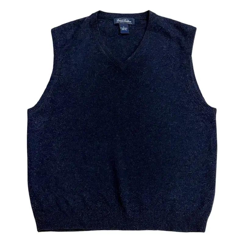BROOKS BROTHERS 이탈리안 100% 캐시미어 니트 조끼 S 2