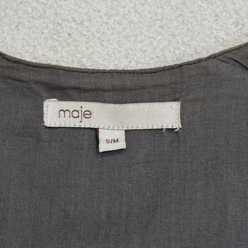 MAJE 빈티지 페이즐리 베스트 S/M 5