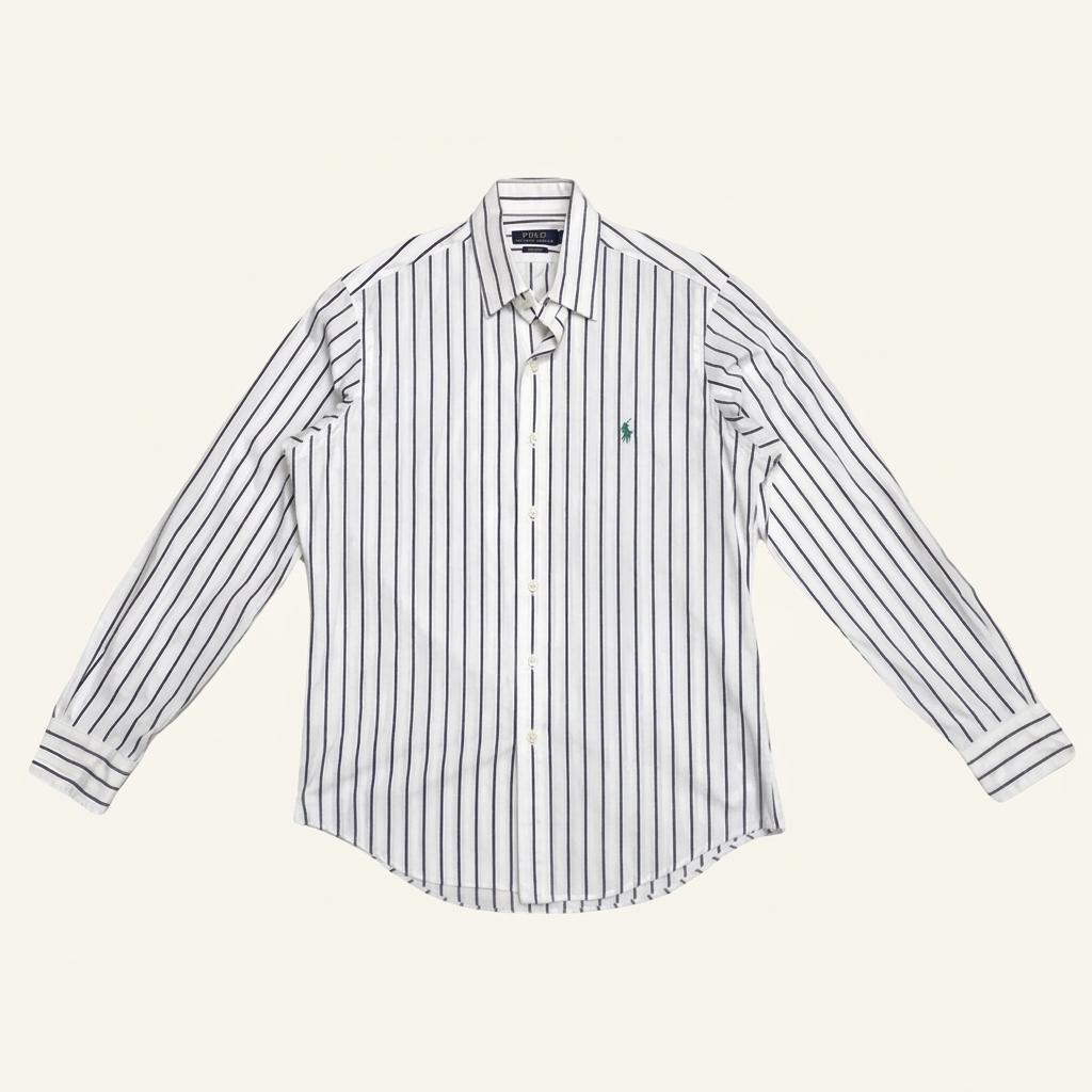 POLO RALPH LAUREN 스트라이프 드레스 셔츠 Men 15 1