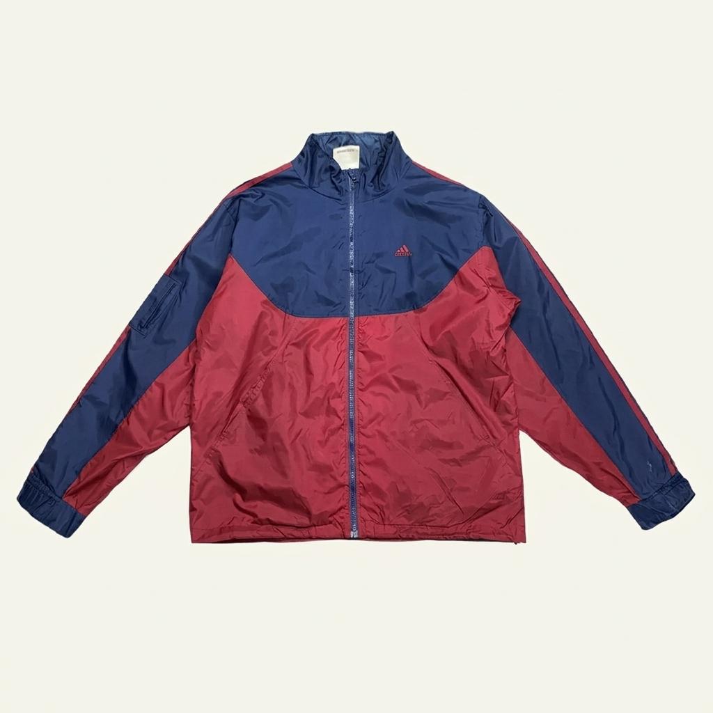 ADIDAS 올드스쿨 바람막이 자켓 Men M 1