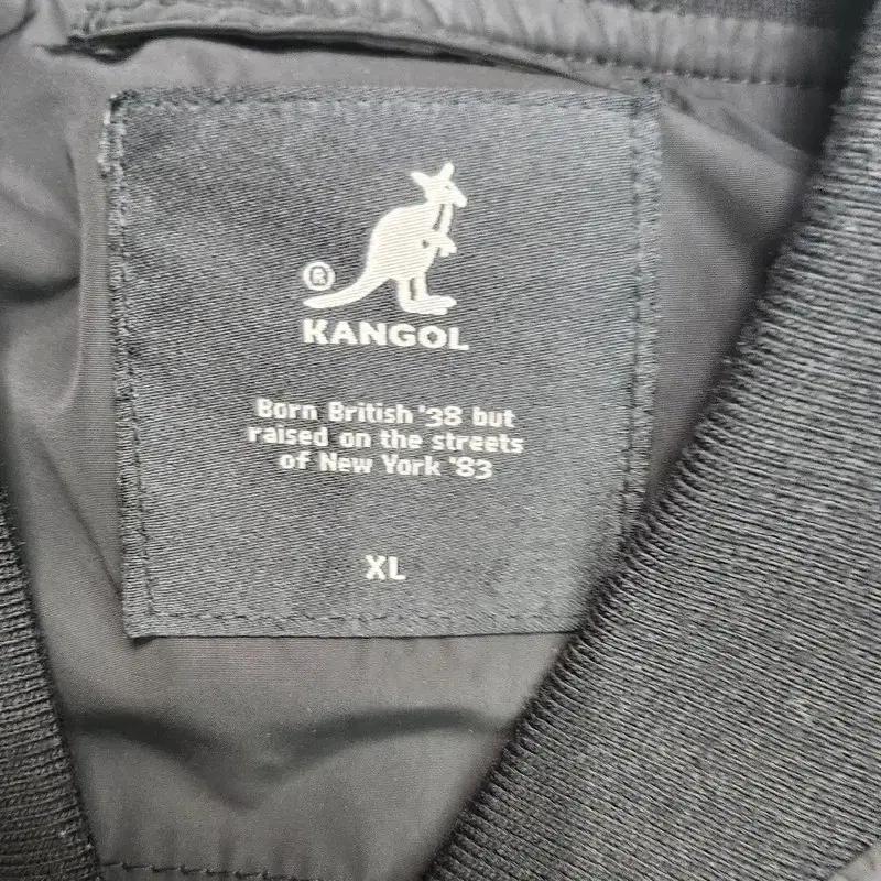 KANGOL 로고패치 블루종 자켓 Men XL 8