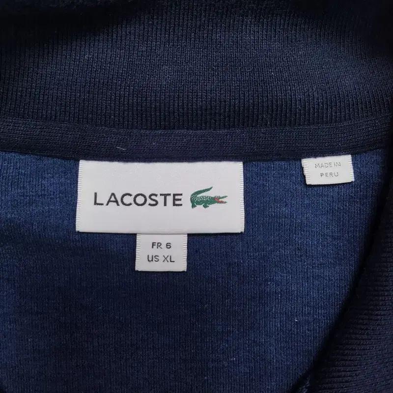 LACOSTE 골프 반집업 맨투맨 Men FR 6US XL 7