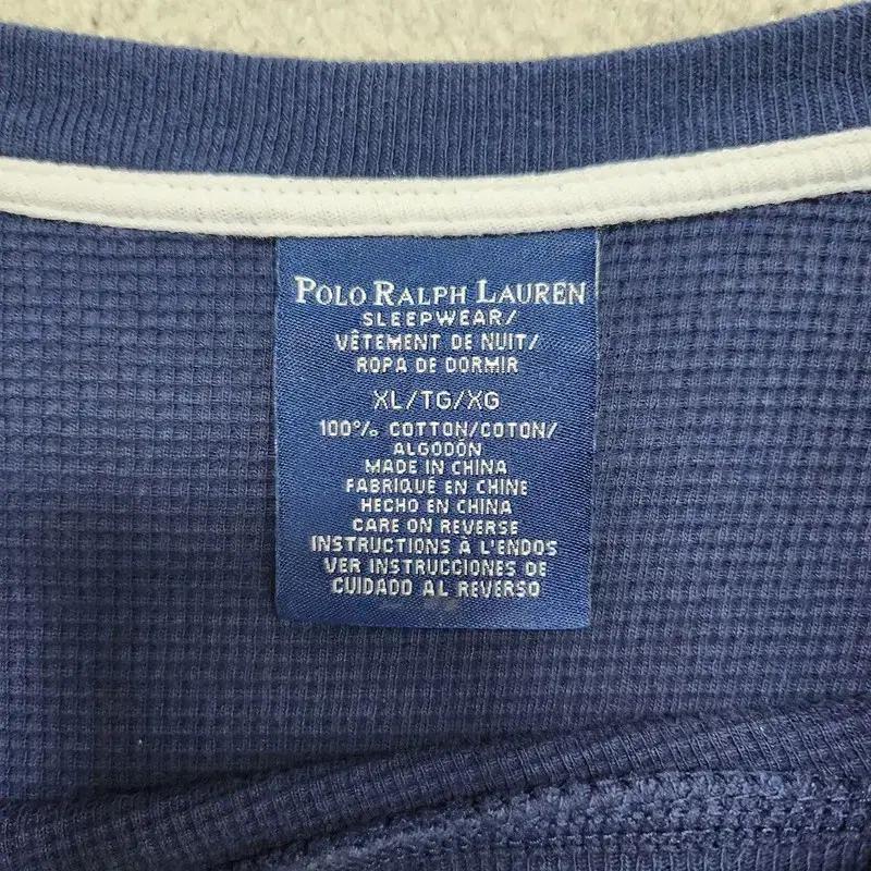 POLO RALPH LAUREN 와플 긴팔 티 Men XL/TG/XG 6