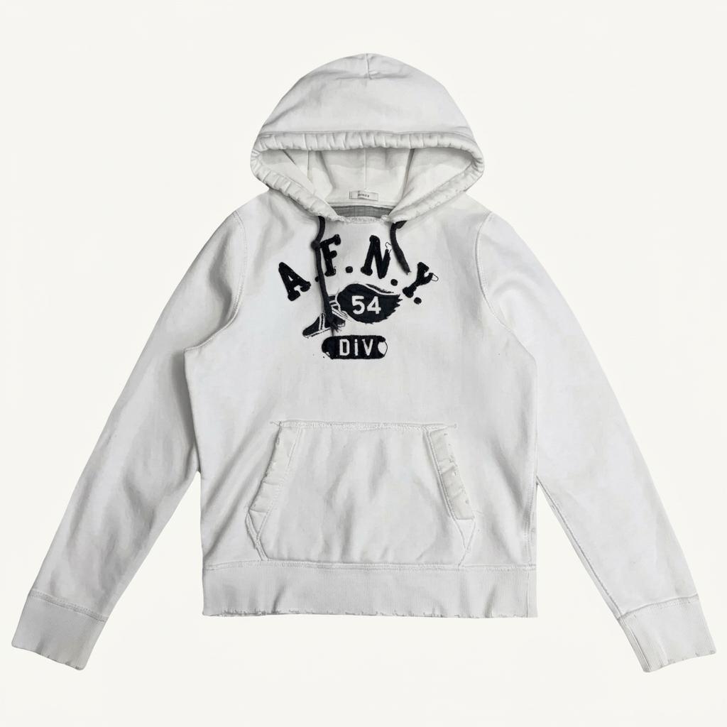 ABERCROMBIE & FITCH 디스트레스드 후드티 L 1