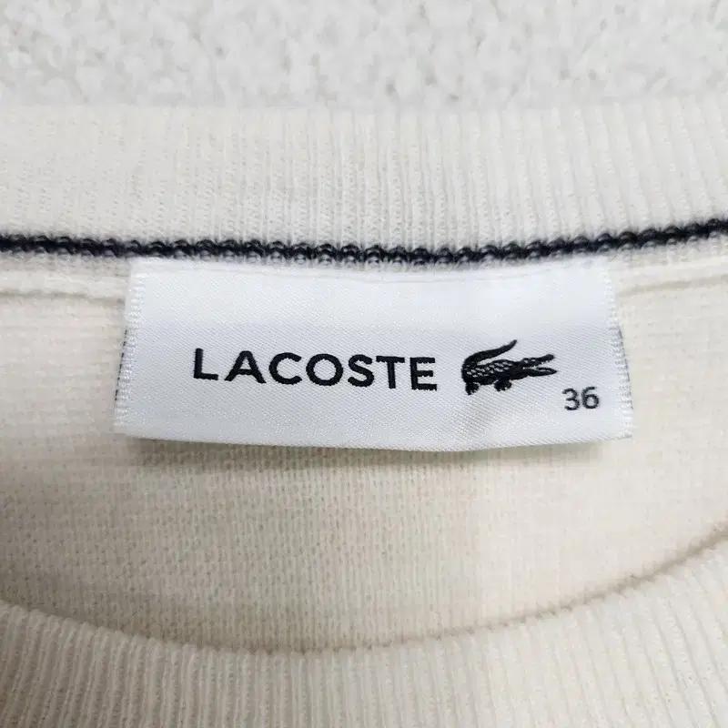 LACOSTE 크루넥 스웨터 니트 Women 36 6