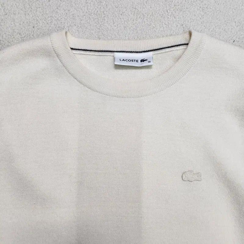 LACOSTE 크루넥 스웨터 니트 Women 36 5