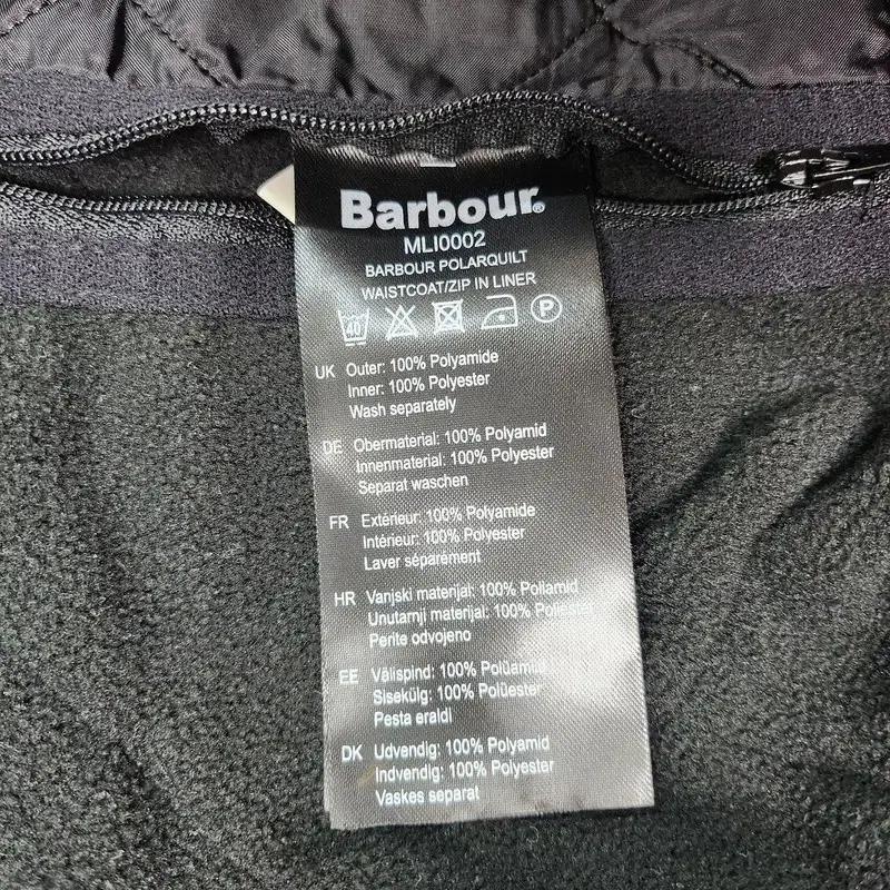 BARBOUR 퀼트 집라이너 조끼 Men L 8