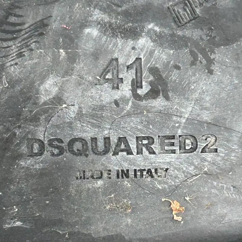 DSQUARED2 스웨이드 부츠 41 8