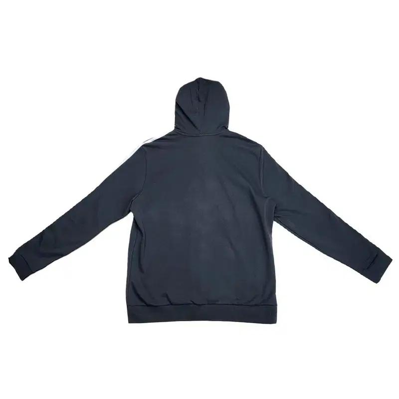 새상품 ADIDAS 에센셜-3 플리스 후드 집업 Men XL 9
