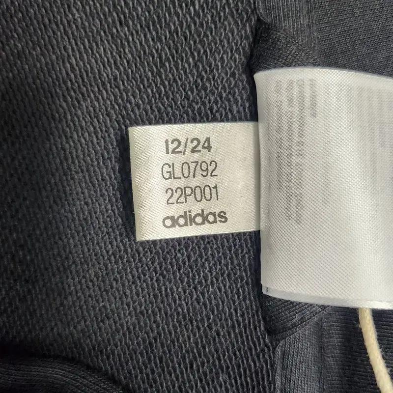 새상품 ADIDAS 에센셜-3 플리스 후드 집업 Men XL 8