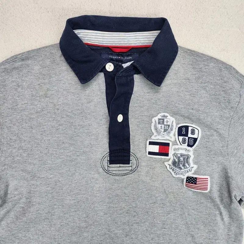 TOMMY HILFIGER 레이어드 카라 긴팔 티 Men M 3