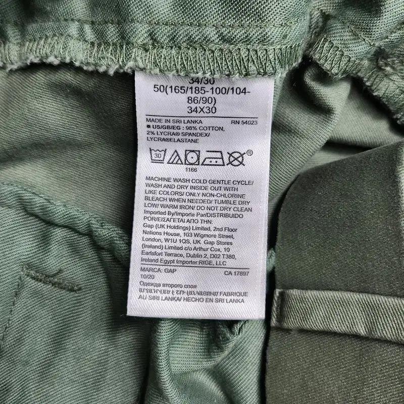 GAP 슬림 치노팬츠 Men 34 | 30 8