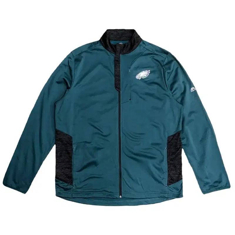 MAJESTIC 필라델피아 이글스 NFL 써마 베이스 자켓 XL 2