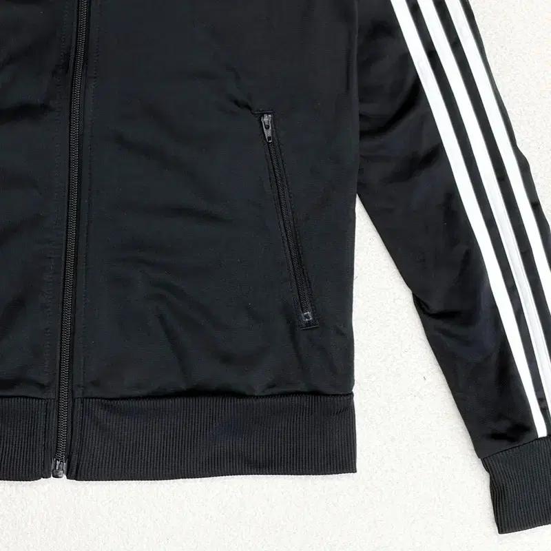 ADIDAS 에센셜 3-스트라이프 트랙자켓 XS 3