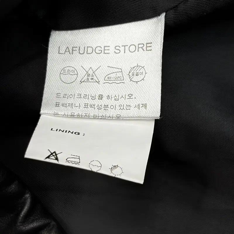 LAFUDGE STORE 버핑레더 오버핏 자켓 S 7