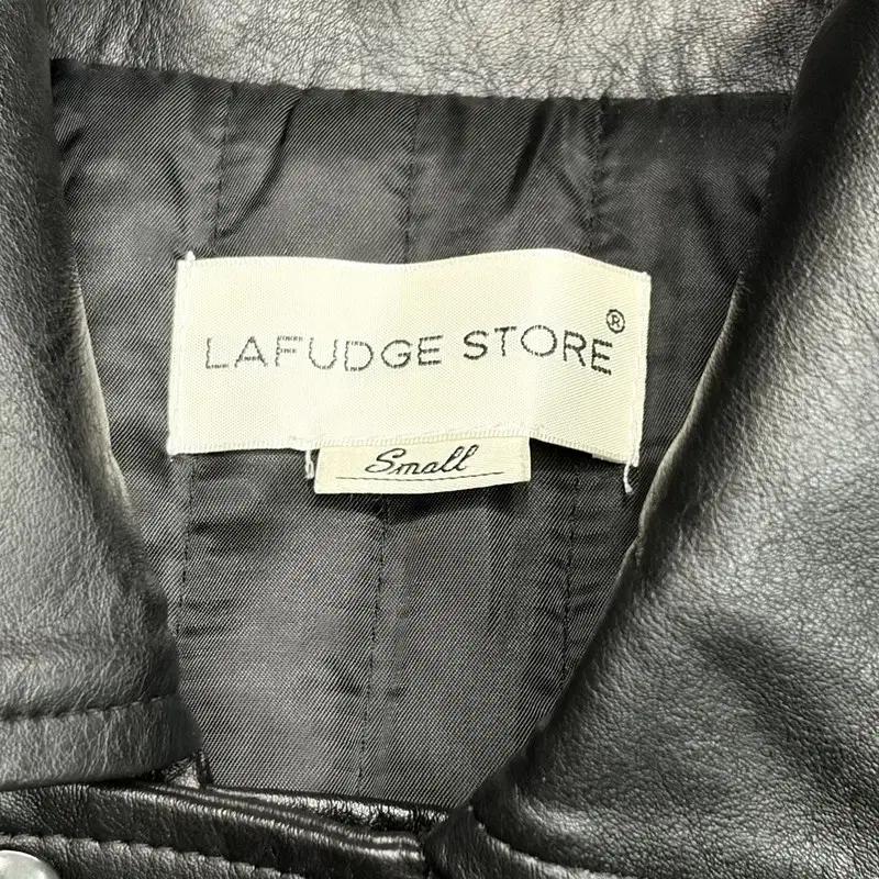 LAFUDGE STORE 버핑레더 오버핏 자켓 S 6