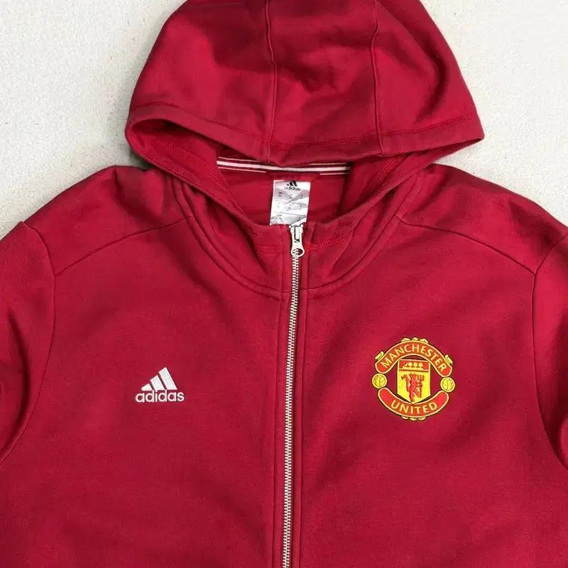 ADIDAS 15-16 맨유 3S 후드집업 XL 4