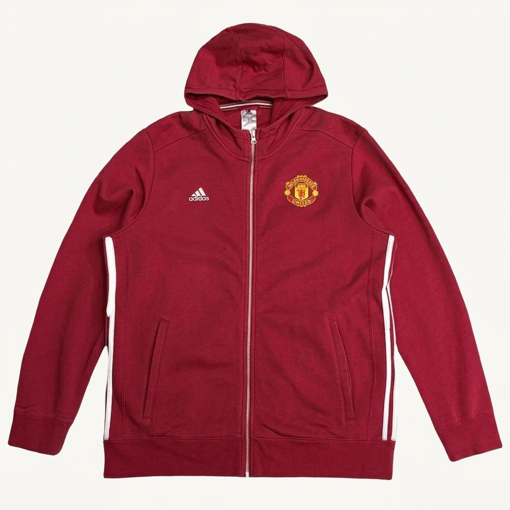 ADIDAS 15-16 맨유 3S 후드집업 XL 1