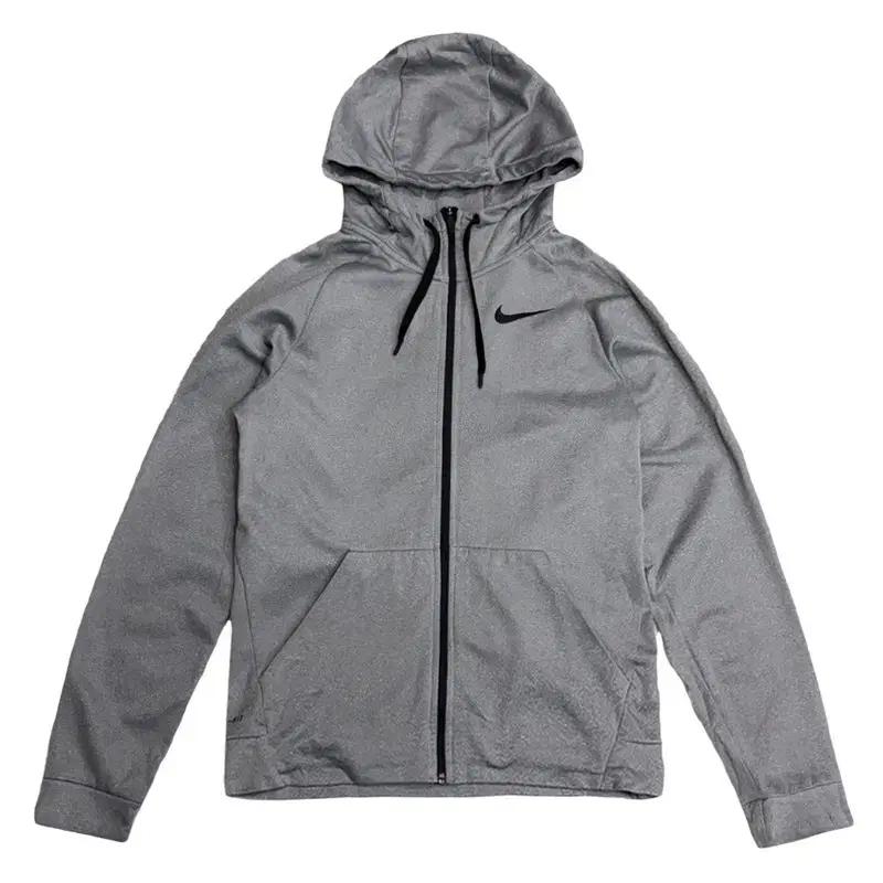 NIKE 그레이 드라이핏 후드집업 S 2