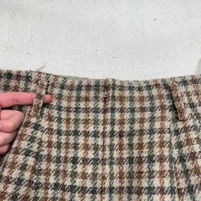 마가렛 하웰 울 멀티 체크 미디 스커트 5