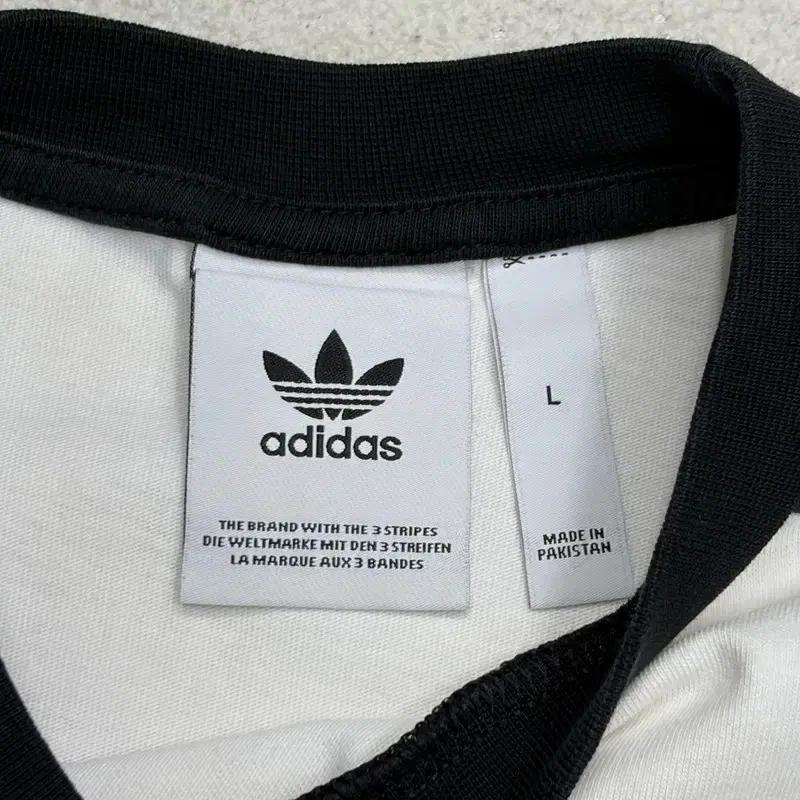 ADIDAS 아디컬러 3-스트라이프 트레포일 롱슬리브 L 5