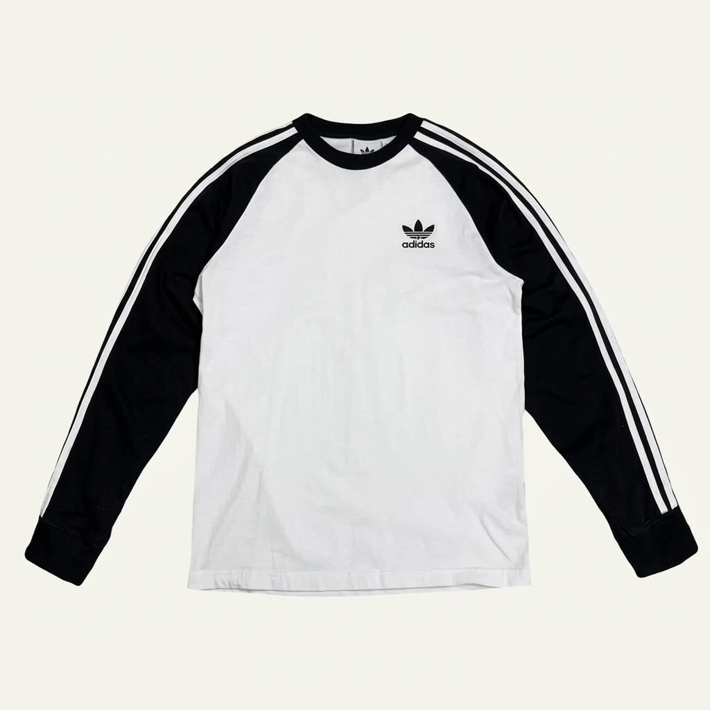 ADIDAS 아디컬러 3-스트라이프 트레포일 롱슬리브 L 1