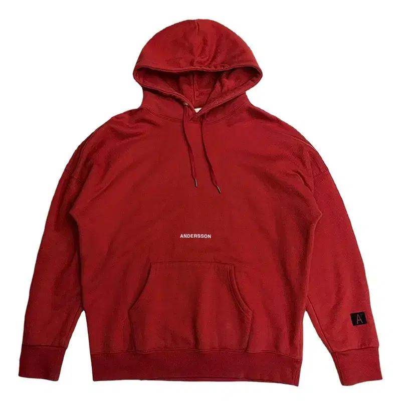 ANDERSSON BELL 아치 슬로근 A패치 후드티 XL 2