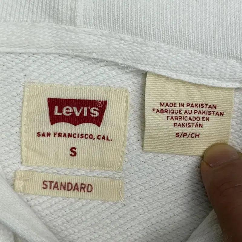 LEVI'S 월드와이드 그래픽 후드티 S 5