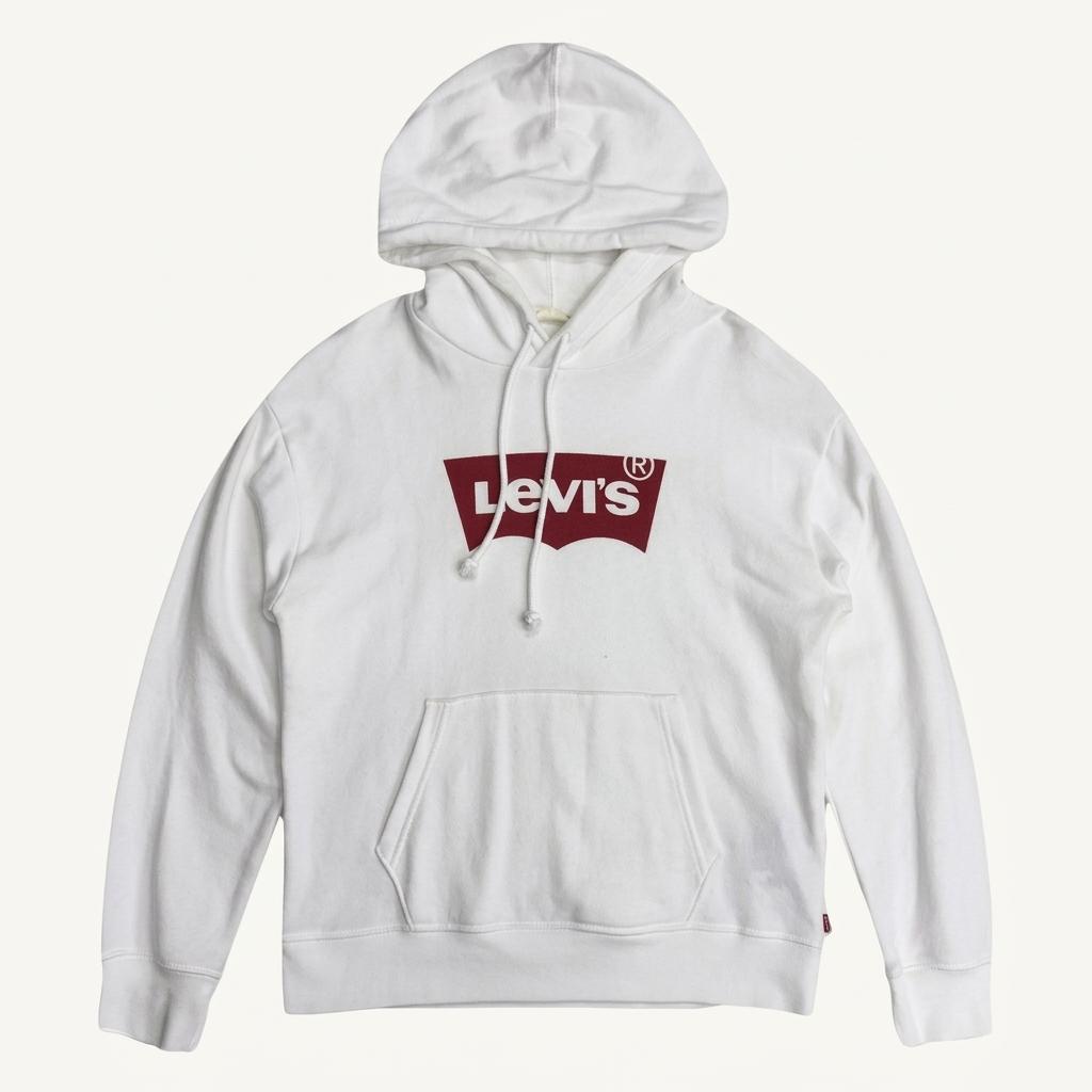 LEVI'S 배트윙 로고 후드티 S 1