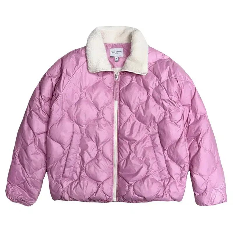 JUICY COUTURE 골프 퀼팅 덕다운 패딩 자켓 M 2