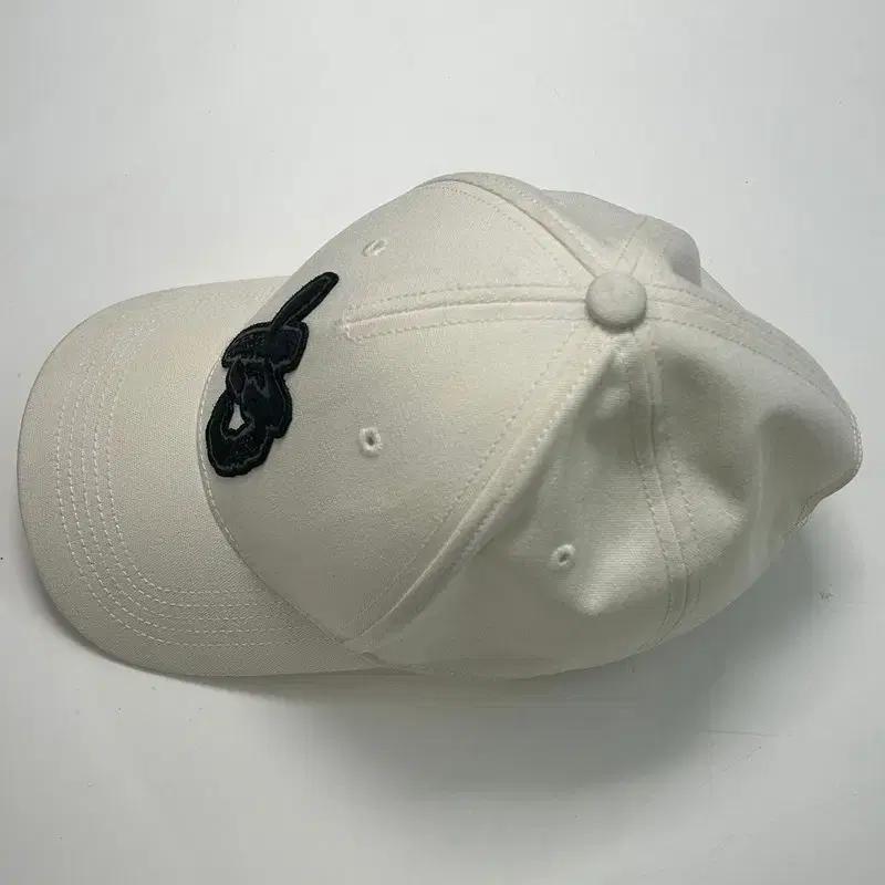 아디다스 Y-3 로고 베이스볼 캡 화이트 4