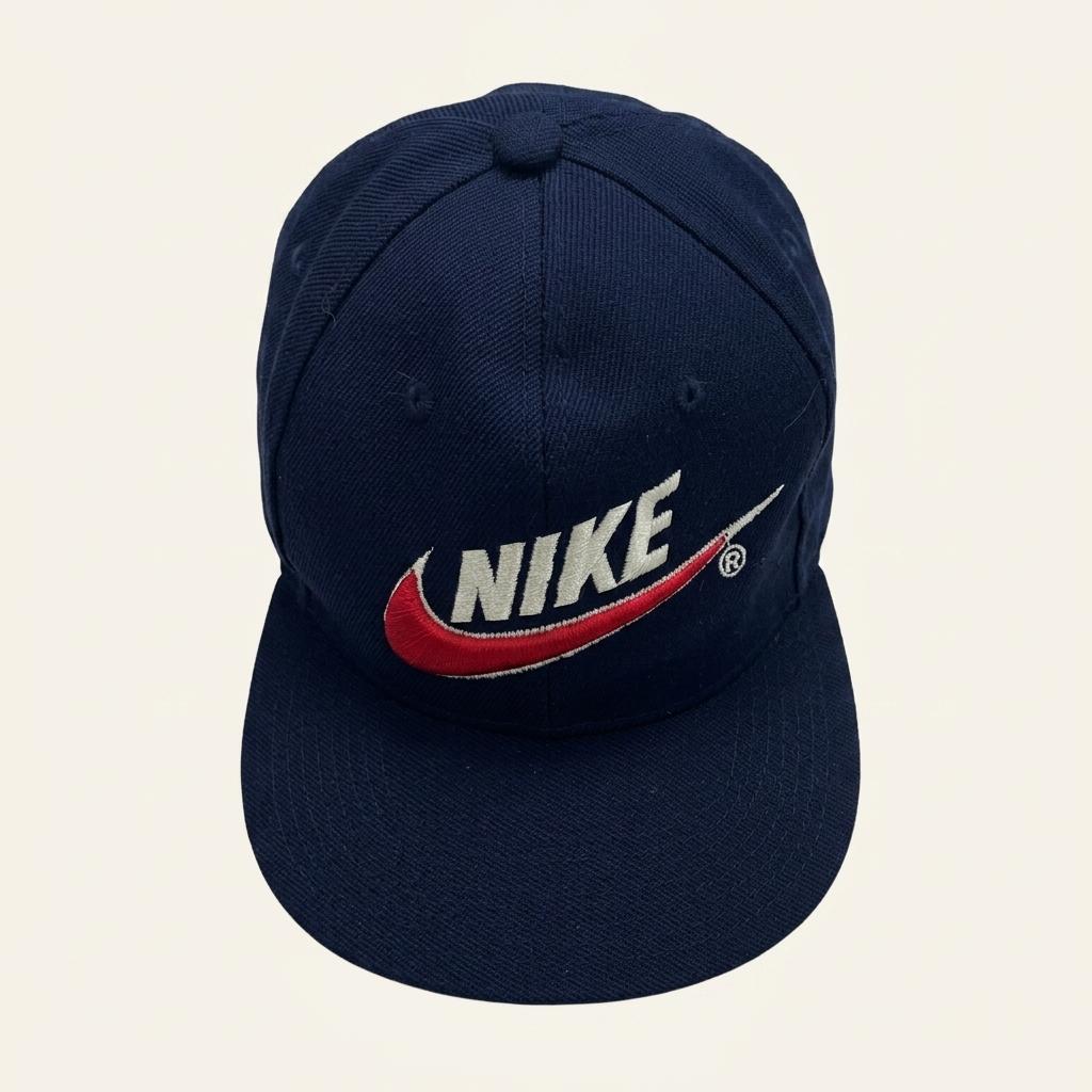 나이키 90s 빈티지 올드스쿨 스우시 볼캡 네이비 1