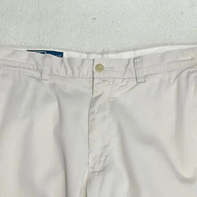 POLO 크림 코튼팬츠 35 4
