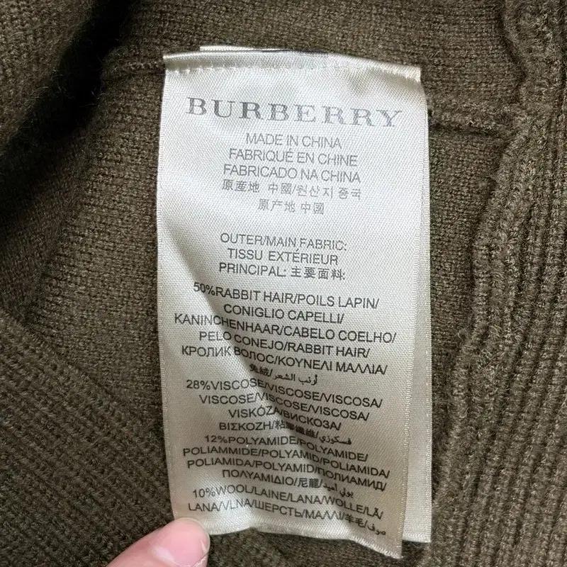 BURBERRYS 울 니트 가디건 F 6