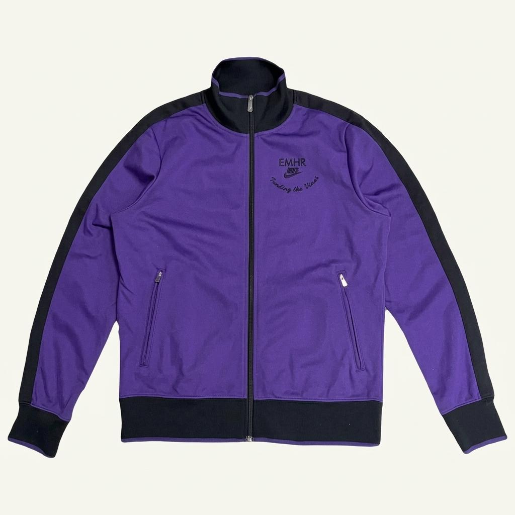 NIKE 스포츠웨어 퍼플 트랙자켓 M 1