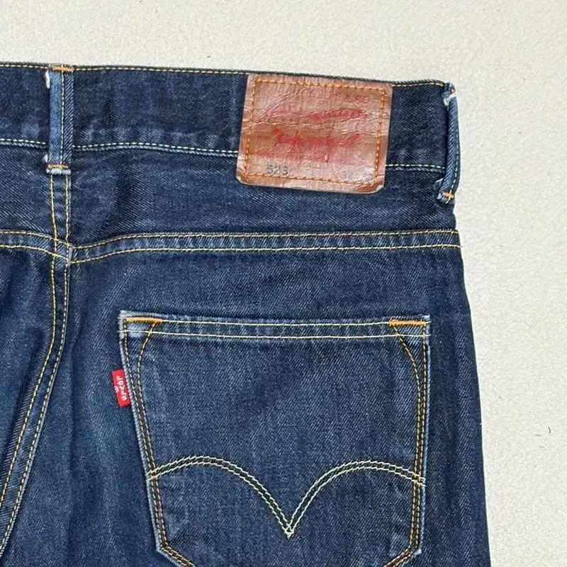 LEVI'S 523 인디고 데님 팬츠 32X33 8