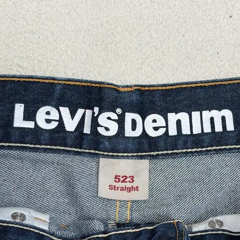 LEVI'S 523 인디고 데님 팬츠 32X33 5