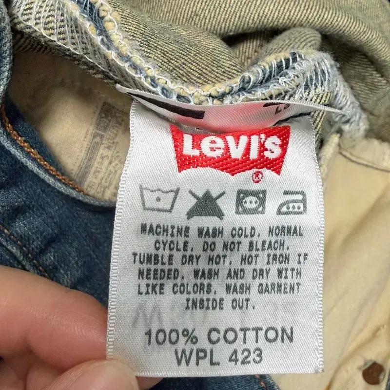 LEVI'S 501 버튼플라이 오리지널 스트레이트진 30X32 8